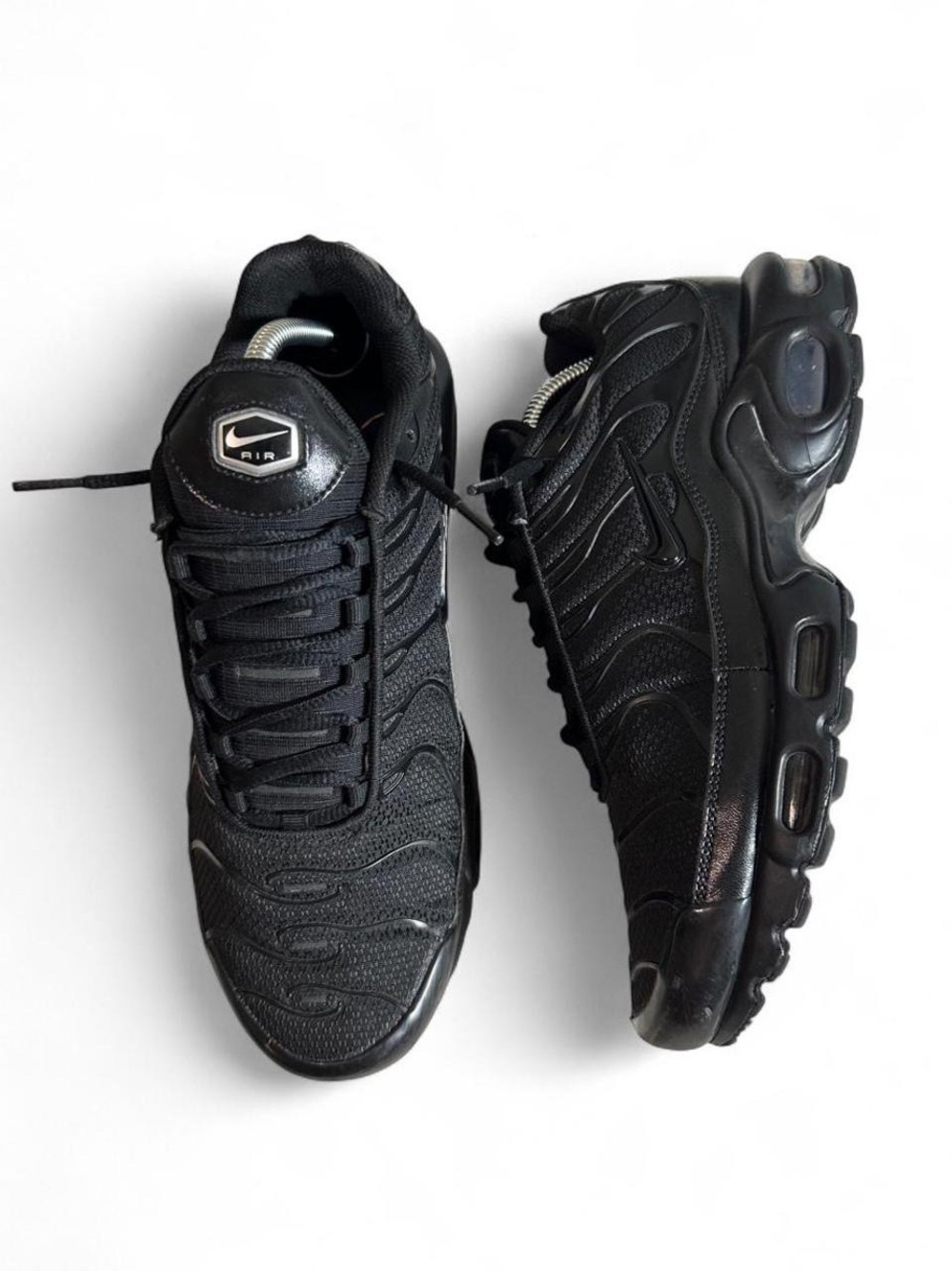 Nike Air Max Plus TN Triple Black Men’s Size 9.5 Black Sneakers